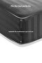 Calmiaseries Single Striped Satin Fitted Sheet Set - Soft, Shiny, Non-Slip Premium Fabric - 4
