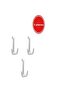 Towel Rack, Clothes Rack, Behind Door Rack Radiator Rack Bathroom Rack White 3 Pieces - 6