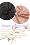 Cotton Plus Size Women's Panties High Waist Bato 5 Pack Lycra Wide Edge - 4
