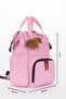 Mother Baby Care Backpack with Strap Attachment and Mommy Bag Shoulder Bag Set of 2 with Keychain Gift - 2