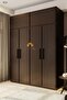 Adhesive Foil - Premium Metal Bronze Pvc Finish - Furniture Wall Door - 120cm Width - Pm979 - 2