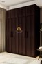 Dark Walnut Adhesive Veneer Foil 120 cm – for Furniture, Wall, Door, Kitchen – Kw312 - Kw312 - 2