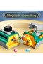 Magnetic Transforming Robot Car Set 21 Pieces Detachable Educational Toy - Boxed Police Station - 5
