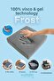 Frost Double Jelli Visco Cold Sitting Cushion Cooling Visco Wheelchair Cushion 45*43*7cm - 3
