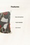 Modern Patterned Throw Pillow Cover – Decorative Pillow with Punch Detailing, 42X42 cm - 3