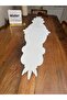 White Faux Special Texture Different Tablecloth Runner - 2