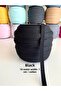 10 Meters Width 1 cm Black Color 100% Cotton Narrow Webbing-Herringbone Bias Tape-Strip-Extrafoam-Sewing Concealer