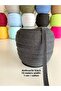 10 Meters Width 1 cm Anthracite Black Cotton Narrow Webbing-Herringbone Bias Tape-Strip-Extrafoam-Sewing Concealer