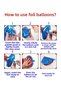 6 Year Old Giant Black Number Balloon Spider-Man Birthday Balloon Set Superhero Themed Economical Set - 6