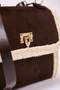 Brown Suede Plush Detailed Women's Shoulder Bag Takaw26Oc00056 - 6