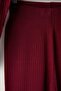 Bordo Fitilli Bisiklet Yaka Triko Kazak Pantolon Takım TBBAW23CP00044 - 7