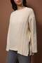 Taş Triko Detaylı Bisiklet Yaka Relaxed Örme Sweatshirt TWOAW26SW00076 - 3