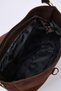 Dark Brown Suede Buckle Detailed Women's Midi Tote Shoulder Bag Takaw26Oc00063 - 4