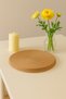 Straw Color Jute Placemat American Service Runner Coffee Color (6-Piece) Placemat Set Knitted Under-Plate Mat - 3