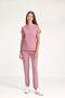 Rose Taupe Stretch Fabric Unisex Doctor and Nurse Uniform Surgical Set | Brl Scruble