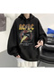 Black Color AC/DC Printed Rock/Metal Unisex Hooded Sweatshirt - 3