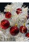 Red Color Christmas Tree Ornament 4cm Set of 24 – Shiny Red Christmas Ball |   Eng-101 | - 2