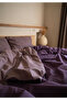 100% Cotton Akfil Double-Sided Duvet Cover Set Single Size 160X220 cm Purple Violet - 6