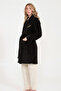 Women's Welsoft Shawl Collar Fleece Dressing Gown - 4