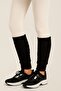 Winter Women's Wool Acrylic Black Leggings - 2