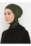 Masked Hijab Bone - Khaki - (St279), (Id 7827926) - 5
