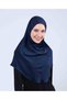 Belted Crepe Turban - Navy Blue - (St091), (Id 2909102) - 6