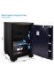 2-Hour Fire Proof and Burglary Resistant Safe Box Dual Lock Digital & Key 150kg (78x50x50) RBDF-780 - 5