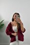 Off-Shoulder Summer Fabric Oversize Shirt - 4