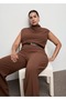 Drape Collar Belted Jumpsuit - 6