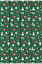 50X70 cm New Year Gift Packaging Wrapping Paper (Pack of 4) - 2