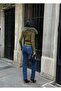 Women's Jean High Waist Boyfit Stretch Fabric Stretchy Denim Pants - 6