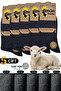 Winter Lambswool Wool Socks (5 Pairs) Thick Socks with Thermal Properties for Women and Men