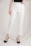 Women's Large Size Carrot Leg High Waist Lycra Trousers 1004
