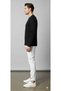 Ribbed Knit Long-Sleeve Basic T-Shirt Body - 4