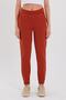 Women's Three Thread Knitted Sweatpants with Elastic Waist and Leg Jogger - 3