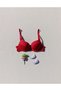 Push up Padded Red Micro Bra - 4