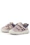 Schaggy Genuine Leather Shiny Powder Purple Baby Sneakers - 5