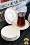 Rüya Yalın 6 Pieces 12 cm Porcelain Tea Plate Off-White - 5