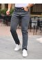 Men's High Waist Loose Cut Pipe Leg Denim Pants Regular Fit Jean