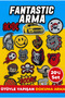 20-Piece Iron-On Woven Patch Set for Boys, Bulk (20 Pieces) - 2