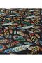 Feather patterned digital print upholstery fabric - 4