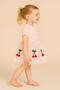Girl's Cherry Short Sleeve Tutu Lined Dress Special Day Birthday Princess - 5