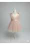 Powder Shoulder Bow Tulle Baby Girl Dress - Bow - 4