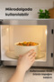 4 Leak-Proof Round Food Storage Containers 0.45 Lt + 0.80 Lt + 1.5 Lt + 2.5 Lt. Beige - 4