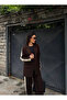 Women's Yan Striped Detail Oversized Blazer & Palazzo Set - 6