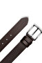 Genuine Leather Belt-Premium Calfskin - Hazelnut, 4.5 Cm, |   8918K