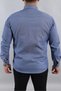 Men's Slim Fit Double Pocket Denim Shirt - 3