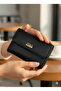 Women's Polo Emblem Faux Leather Medium Wallet 9x13x5cm