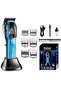 Professional Hair Clippers KM-1763 (Cord/Cordless, USB Rechargeable) - 2