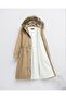 Hooded Bondig Coat with Plush Inside - 3